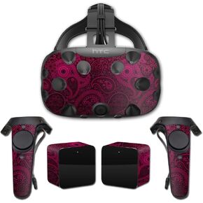 MightySkins Skin Compatible with HTC Vive Full Coverage - Paisley | Protective, Durable, and Unique Vinyl Decal wrap Cover | Easy to Apply, Remove, and Change Styles | Made in The USA