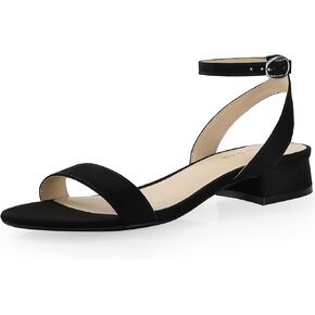 صندل نسائي أسود من أنكيس، كعب 1 بوصة in Kuwait