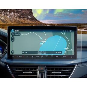 YEE PIN 2024 2025 Escape Screen Protector for 2020 2021 2022 2023 2024 2025 Ford Escape Accessories Sync3 8'' Trapezoid Center Control Touchscreen Cover, 9H Anti-Scratch and Shock Resistant (8 Inch)