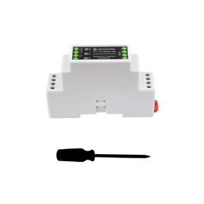 Waveshare Rail-Mount TTL to RS232 Galvanic Isolated Converter, Full-Duplex Communication, Lightningproof & Anti-Surge, Multi-Isolation Protection, TTL Serial Converter