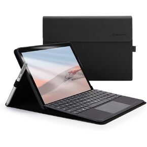 Omnpak Protective Case for Surface Go 4 2023/Go 3 2021/Go 2 2020/Go 2018 with Stylus Holder, Multiple Angle Slim Lightweight Cover, Compatible with Type Cover Keyboard（Keyboard Not Included）