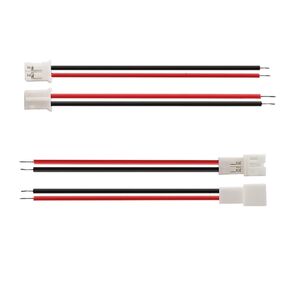 40pcs (20Pairs)24AWG ZH 1.5mm 2 Pin Mini Micro Male and Female Connection Cable Plug with Red Black Terminal Connector Wire Cable 200mm (ZH 1.5mm)