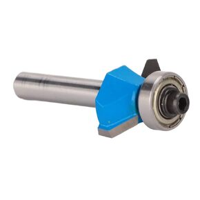 Router Bit Tool, 45 Degree Bevel Router Bit 1/4in Round Shank Chamfer Bevel Wood Milling Cutter Bevel Forming, Straight, Spiral & Trim Bits(1/4*5/16)