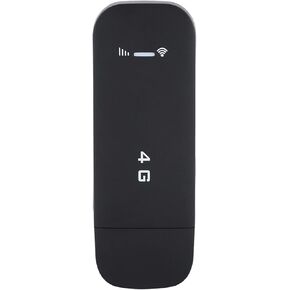 4G Router, 4G LTE USB Portable Router Pocket Mobile Network Hotspot USB Modem Portable Travel Hotspot Mini Router Built in 4GB ROM 512MB Memory (with Function)
