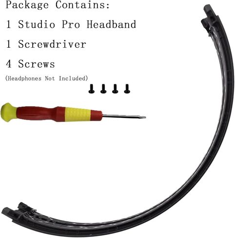 عصابة رأس Studio Pro لسماعات Beats Studio Pro اللاسلكية بلوتوث، عصابة رأس Studio Pro، عصابة رأس بديلة لسماعات الرأس (أسود) in Kuwait