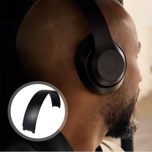 عصابة رأس Studio Pro لسماعات Beats Studio Pro اللاسلكية بلوتوث، عصابة رأس Studio Pro، عصابة رأس بديلة لسماعات الرأس (أسود) in Kuwait