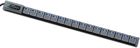 X-keys XK-8 لوحات مفاتيح KVM قابلة للبرمجة عبر USB (8 مفاتيح، رمادي) in Kuwait
