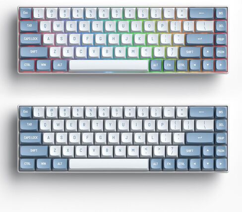 CSA Profile PBT Keycaps - Double Shot Green and Black 160 Keys Custom Keycap Set - Compatible with 60% 65% 75% 80% Full Size Layouts Cherry MX Switches Mechanical Keyboard (Soundwave) in Saudi Arabia