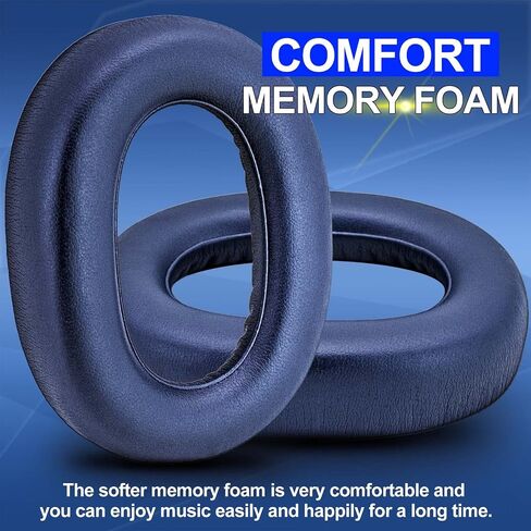Earpads Replacement for Elite 85h Wireless Headphones - Protein Leather/Ear Cushion/Ear Cups by JESSVIT (Elite 85h Ear Pads Black) in Saudi Arabia
