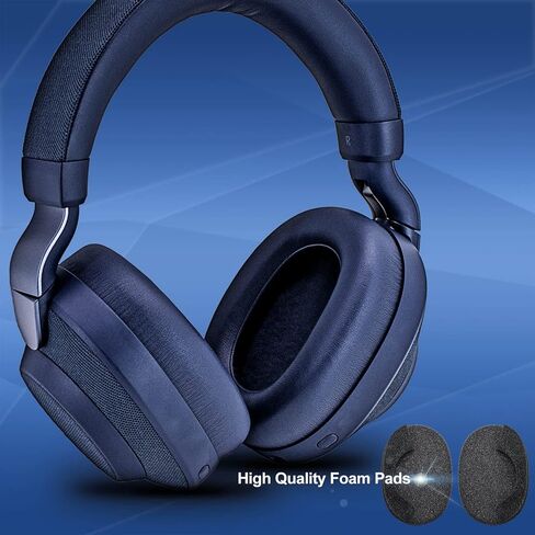 Earpads Replacement for Elite 85h Wireless Headphones - Protein Leather/Ear Cushion/Ear Cups by JESSVIT (Elite 85h Ear Pads Black) in Saudi Arabia