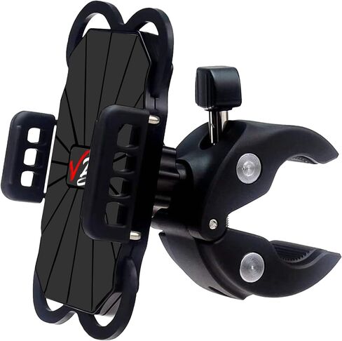 Motorcycle Phone Mount, Bike Phone Holder, Scooter, Golf Cart, Bicycle, Stroller, Harley, MTB, and ATV Handlebar, Anti Vibration Heavy-Duty 360° Mount for iPhone & Samsung 4.7-7.0" Cell Phones in Saudi Arabia