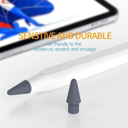 TUCANA قطعتان من أطراف القلم الملونة المتوافقة مع قلم Apple iPad الجيل الأول والثاني (وردي) in Kuwait