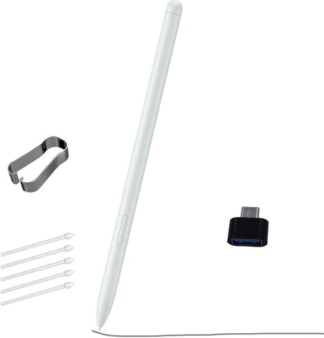5 قطع أطراف ناعمة لقلم Samsung Galaxy S9 Ultra S Pen/أطراف متوافقة مع Galaxy Tab S9 Ultra/S9 Plus/S9 S Pen/Tab S9 FE (أسود) محول من النوع C in Kuwait