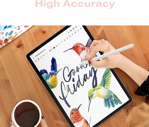 5 قطع أطراف ناعمة لقلم Samsung Galaxy S9 Ultra S Pen/أطراف متوافقة مع Galaxy Tab S9 Ultra/S9 Plus/S9 S Pen/Tab S9 FE (أسود) محول من النوع C in Kuwait