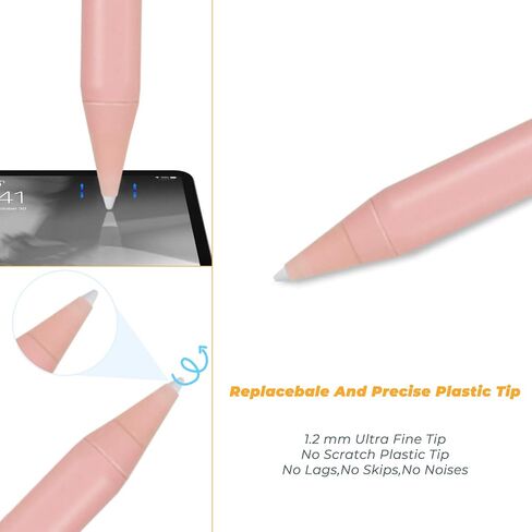 iPad Air 5th Generation Pencil Apple iPad Pen 9th Generation with Palm Rejection Active Stylus Pen for iPad Air 5th/4th,iPad Pro 12.9/11 Inch,iPad 10th/9th/8th/7th/6th,iPad Mini 6 Pencil Black in Saudi Arabia