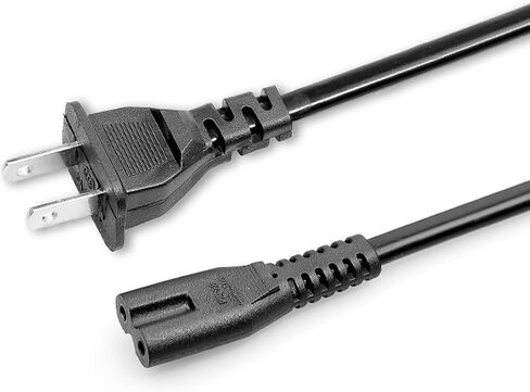 10 Ft AC Power Cord Compatible with Xbox One S, Xbox One X, Xbox Series X/S Replacement AC Power Cable in Saudi Arabia