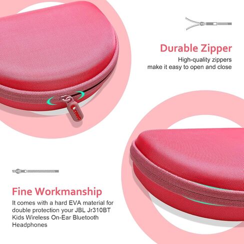 XANAD EVA Hard Case for JBL JR300BT / Jr310BT or Sony MDR-ZX110 / MDRZX110NC / MDR-ZX310AP Wireless On-Ear Headphones in Saudi Arabia
