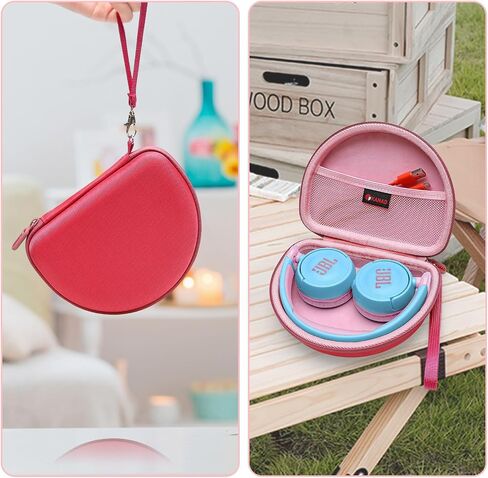 XANAD EVA Hard Case for JBL JR300BT / Jr310BT or Sony MDR-ZX110 / MDRZX110NC / MDR-ZX310AP Wireless On-Ear Headphones in Saudi Arabia