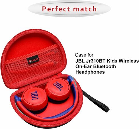 حافظة XANAD EVA صلبة لسماعات الرأس اللاسلكية JBL JR300BT / Jr310BT، Sony MDR-ZX110 / MDRZX110NC / MDR-ZX310AP - وردي in Saudi Arabia