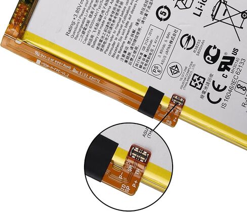 Battery C11N1609 Compatible with ZenWatch 3 W1503Q with Repair Tool Kit in Kuwait