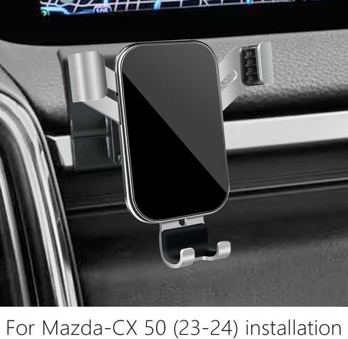 حامل هاتف السيارة لمازدا CX-50 CX50 2023 2024 SUV اكسسوارات السيارات الداخلية أفضل الهواتف المحمولة جبل الهاتف المحمول مهد المحمول شحن الملاحة قوس تنفيس الهواء حامل الشاشة الملحقات in Saudi Arabia