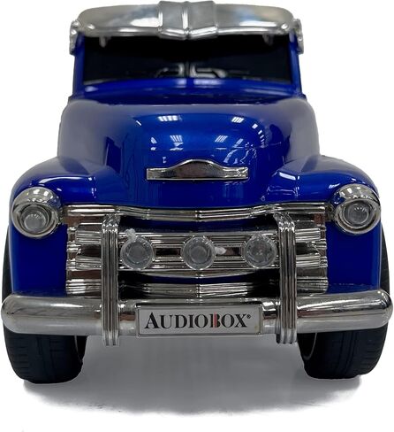 Audiobox 1955 Bel Air Retro Ride مكبر صوت بلوتوث للسيارة وراديو FM | مع مدخل USB وSD وAUX للمكتب والمنزل والجراج (أزرق) in Kuwait