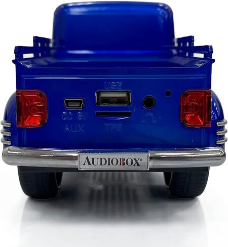 Audiobox 1955 Bel Air Retro Ride مكبر صوت بلوتوث للسيارة وراديو FM | مع مدخل USB وSD وAUX للمكتب والمنزل والجراج (أزرق) in Kuwait