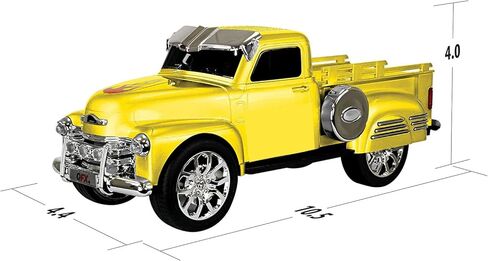Audiobox 1955 Bel Air Retro Ride مكبر صوت بلوتوث للسيارة وراديو FM | مع مدخل USB وSD وAUX للمكتب والمنزل والجراج (أزرق) in Kuwait