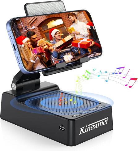 Gifts for Men Father Birthday - Speaker Phone Holder Bluetooth Amplifier Husband Wedding Dad Christmas Ideal Useful Gift Boyfriend Desktop Cool Gadgets Technology Men's Sense Gift in Kuwait