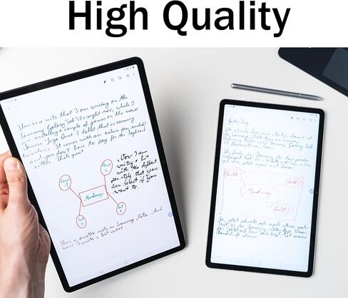 2 حزمة من قلم Galaxy Tab S7 FE S باللون الفضي الغامض لجهاز Samsung Galaxy Tab S7، Tab S7 FE SM-T730، SM-T733، SM-T736B قلم لمس (بدون بلوتوث) محول من النوع C in Kuwait