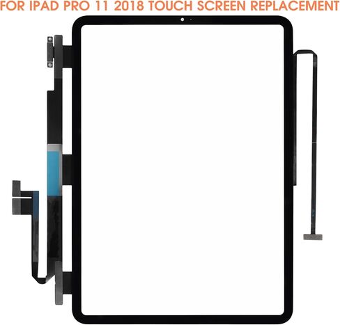 شاشة لمس لجهاز iPad Pro 11 بديل شاشة اللمس الثانية لجهاز iPad Pro 11 الجيل الأول 2018 محول رقمي A1980 A2013 A1934 A1979 زجاج مع مجموعات إصلاح (أسود، وليس شاشة LCD) in Saudi Arabia