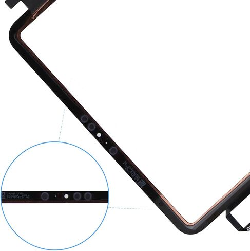 شاشة لمس لجهاز iPad Pro 11 بديل شاشة اللمس الثانية لجهاز iPad Pro 11 الجيل الأول 2018 محول رقمي A1980 A2013 A1934 A1979 زجاج مع مجموعات إصلاح (أسود، وليس شاشة LCD) in Saudi Arabia