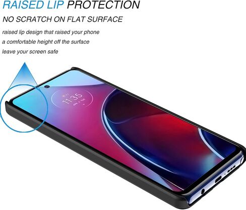 حافظة Tekcoo لهاتف Motorola Moto G Stylus 2022 5G [5G فقط] مشبك حافظة، [Tstra] هيكل صلب [مسند] حزام قفل آمن، مشبك دوار، غطاء حماية نحيف للغاية أسود in Saudi Arabia