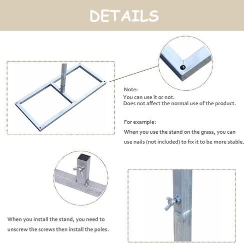 Professional Backdrop Stand Pipe Kit,10'x10' Heavy Duty Background Support System Curtain Frame Telescopic with Steel Base for Wedding Party Photography Trade Show Display in Saudi Arabia