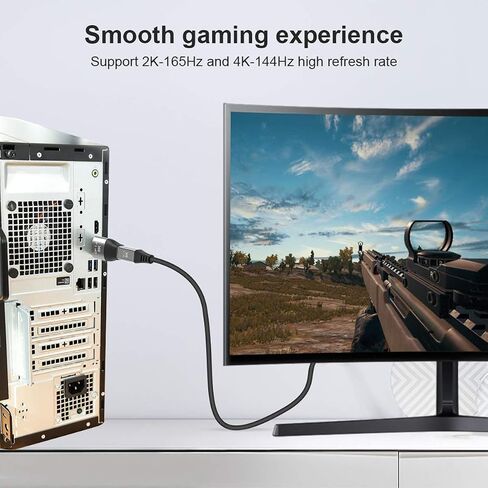 chenyang Standard DisplayPort Male to Mini DP DisplayPort Female Adapter for Displays PC Laptops Monitors in Saudi Arabia