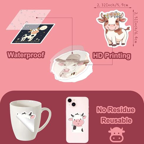 51Pcs Gothic Cat Stickers,Funny Dark Cat Stickers,Cool Cat Stickers Vinyl Waterproof Stickers for Laptop,Skateboard,Water Bottles,Computer,Phone,Horror Stickers for Teens and Adults in Saudi Arabia