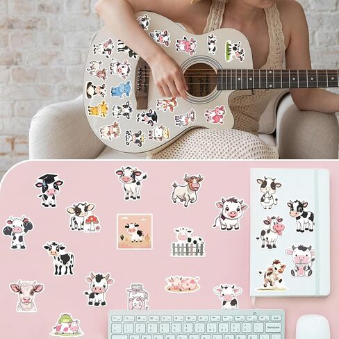 51Pcs Gothic Cat Stickers,Funny Dark Cat Stickers,Cool Cat Stickers Vinyl Waterproof Stickers for Laptop,Skateboard,Water Bottles,Computer,Phone,Horror Stickers for Teens and Adults in Saudi Arabia
