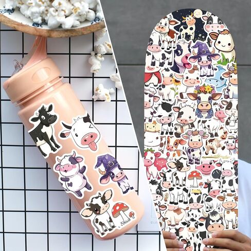 51Pcs Gothic Cat Stickers,Funny Dark Cat Stickers,Cool Cat Stickers Vinyl Waterproof Stickers for Laptop,Skateboard,Water Bottles,Computer,Phone,Horror Stickers for Teens and Adults in Saudi Arabia