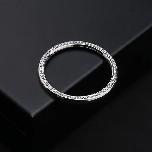 Watch Bezel Ring Compatible with Galaxy Watch 4 Anti Scratch Protection Case Bezel Loop Adhesive Cover Diamond Decorative Watch Accessory in Saudi Arabia