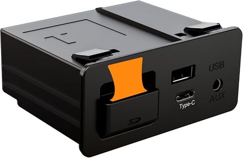 Mazda TYPE-C Wireless Carplay Retrofit Kit, TK78-66-9U0C OEM Media Hub to MZD Connect System, Compatible with Mazda 2/3/6/CX3/CX5/CX9/MX5 2015-2020 (Only supporting Wireless Carplay, NO Android Auto) in Kuwait