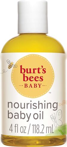 زيت الأطفال المغذي للأطفال من بيرتس بيز، 100% طبيعي المنشأ للعناية ببشرة الأطفال - زجاجة بحجم 118 مل in Kuwait