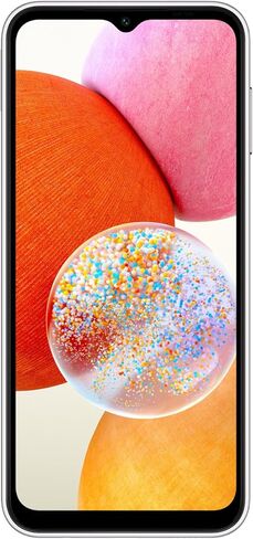 Samsung Galaxy A14 (SM-A145F/DS) Dual SIM,128GB + 4GB, Factory Unlocked GSM, International Version (Ring Grip Case Bundle) - No Warranty - (Silver) in Saudi Arabia