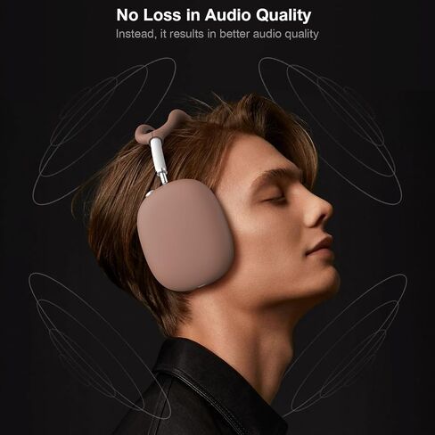 أغطية حافظة من السيليكون 7 في 1 من BRG لأجهزة AirPods Max، أغطية وسادات الأذن مقاومة للعرق / أغطية أكواب الأذن / غطاء عصابة الرأس لسماعات AirPods Max، ملحقات واقيات ناعمة لأجهزة Apple AirPods Max in Kuwait