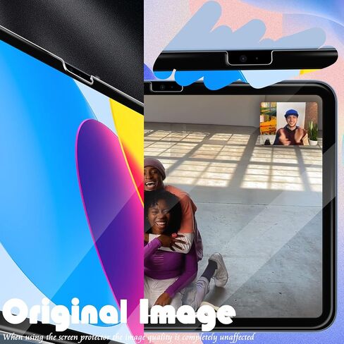 Orzero (عبوتان) متوافقان مع iPad الجيل العاشر 10.9 بوصة (تم إصدار 2022) واقي شاشة من الزجاج المقوى، خالٍ من الفقاعات 9 صلابة HD (استبدال مدى الحياة) in Saudi Arabia