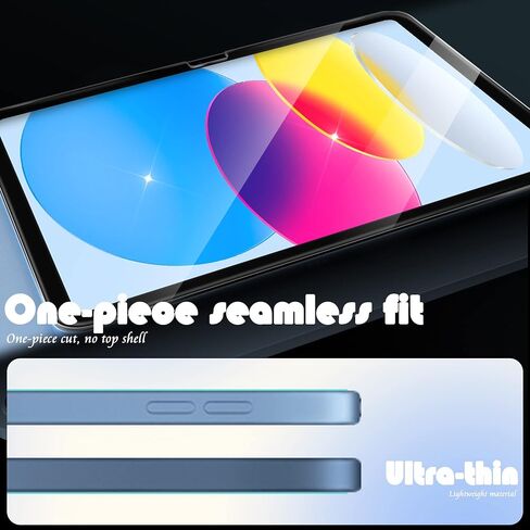 Orzero (عبوتان) متوافقان مع iPad الجيل العاشر 10.9 بوصة (تم إصدار 2022) واقي شاشة من الزجاج المقوى، خالٍ من الفقاعات 9 صلابة HD (استبدال مدى الحياة) in Saudi Arabia