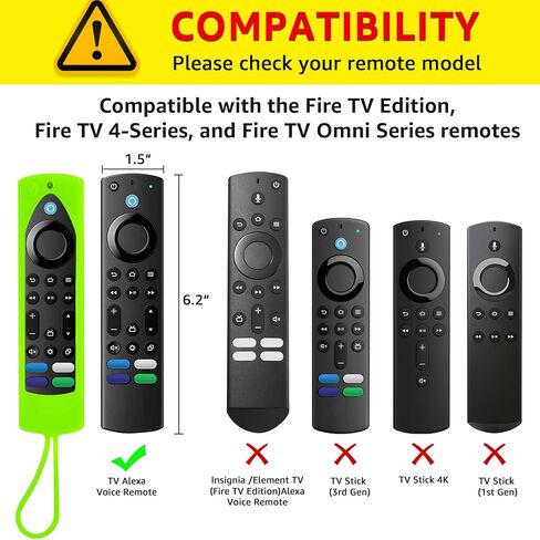 [3-Pack] Climberer Firetv Glow-in-The-Dark Remote Covers for Toshiba/Insignia Fire 4k max Remote NS-RCFNA-21 2021-2024 Durable Silicone Cases with Glowing Feature & Attached Lanyards (Macaron) in Saudi Arabia