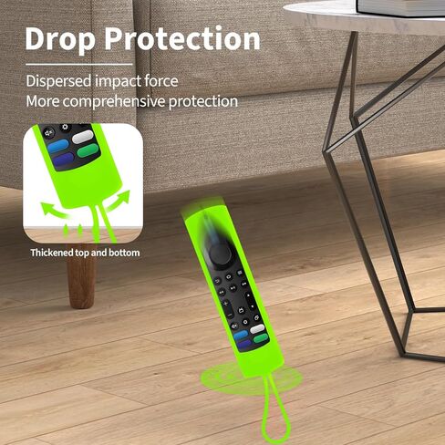 [3-Pack] Climberer Firetv Glow-in-The-Dark Remote Covers for Toshiba/Insignia Fire 4k max Remote NS-RCFNA-21 2021-2024 Durable Silicone Cases with Glowing Feature & Attached Lanyards (Macaron) in Saudi Arabia
