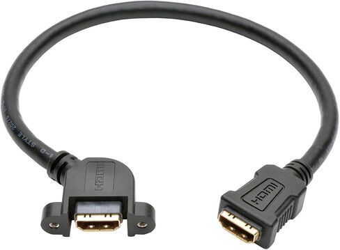 TRIPP LITE P569-001-FF-APM كابل HDMI عالي السرعة مع لوحة إيثرنت للفيديو والصوت F/F 1' in Saudi Arabia