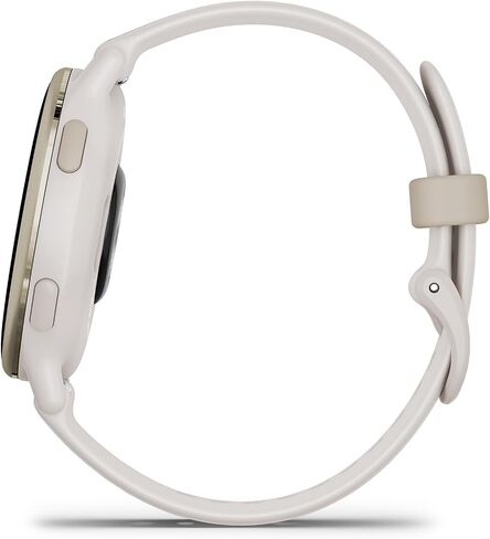 Garmin vivoactive 6 GPS Smartwatch with AMOLED Display, Lunar Gold | Advanced Health and Fitness Features, Up to 11 Day Battery, Energy Monitoring, Sleep Coach | with Signature Series Power Bundle in Saudi Arabia