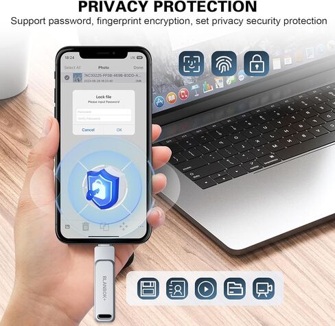 نقل البيانات وتخزينها بسهولة مع محرك أقراص USB متعدد المنافذ بسعة 126 جيجابايت in Kuwait